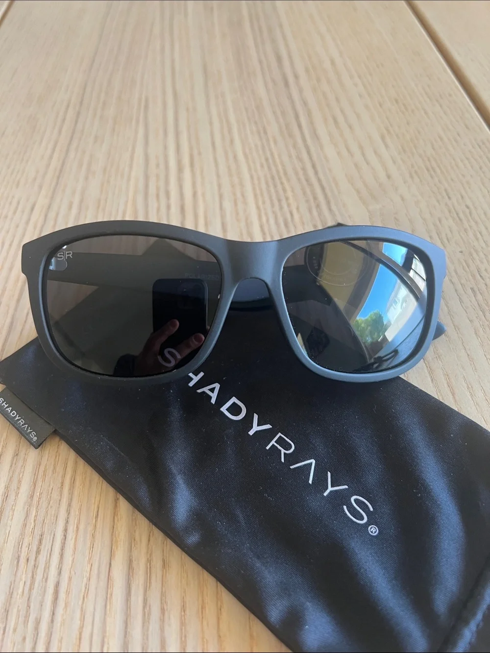 Shady Rays Signature Series Blackout Polarized Unisex Sunglasses